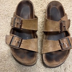 Birks Birkenstock brown sandals 37 bundle